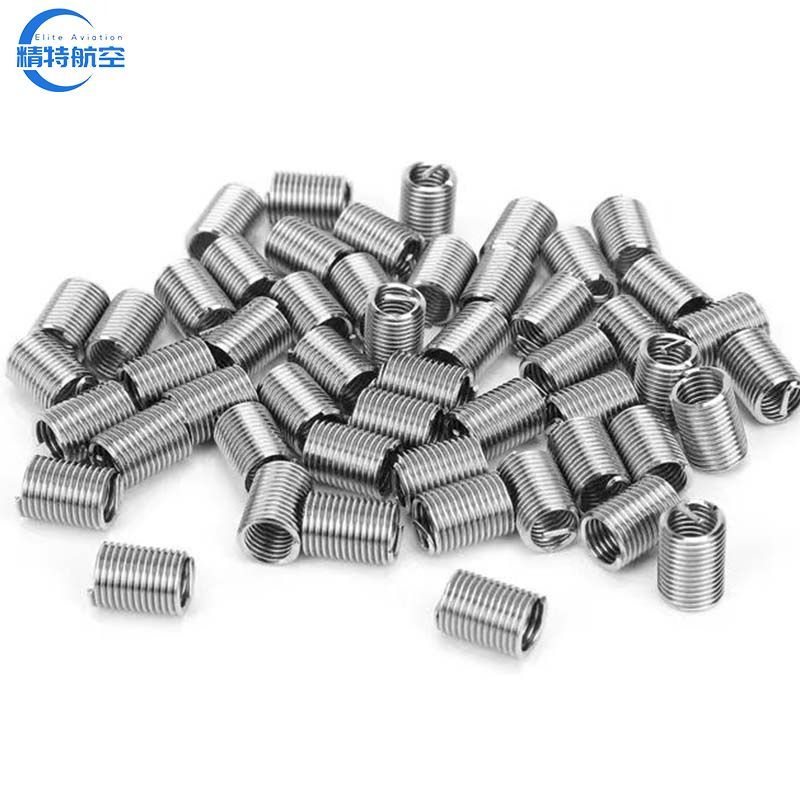Easy-to-Use Wire Thread Inserts Compatibling with Standard Tools and Taps