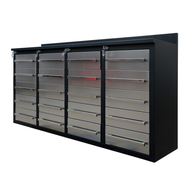 9ft 40 Drawer Workbench Heavy Duty Metal Tool Cabinet for Car Repair Garage Workshop