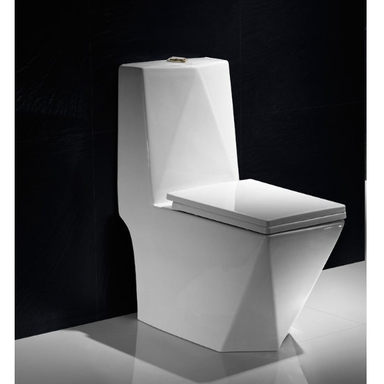Ceramic Toilet Seat Sets and Sink Bathroom with Traditional Design Style Water Closet
