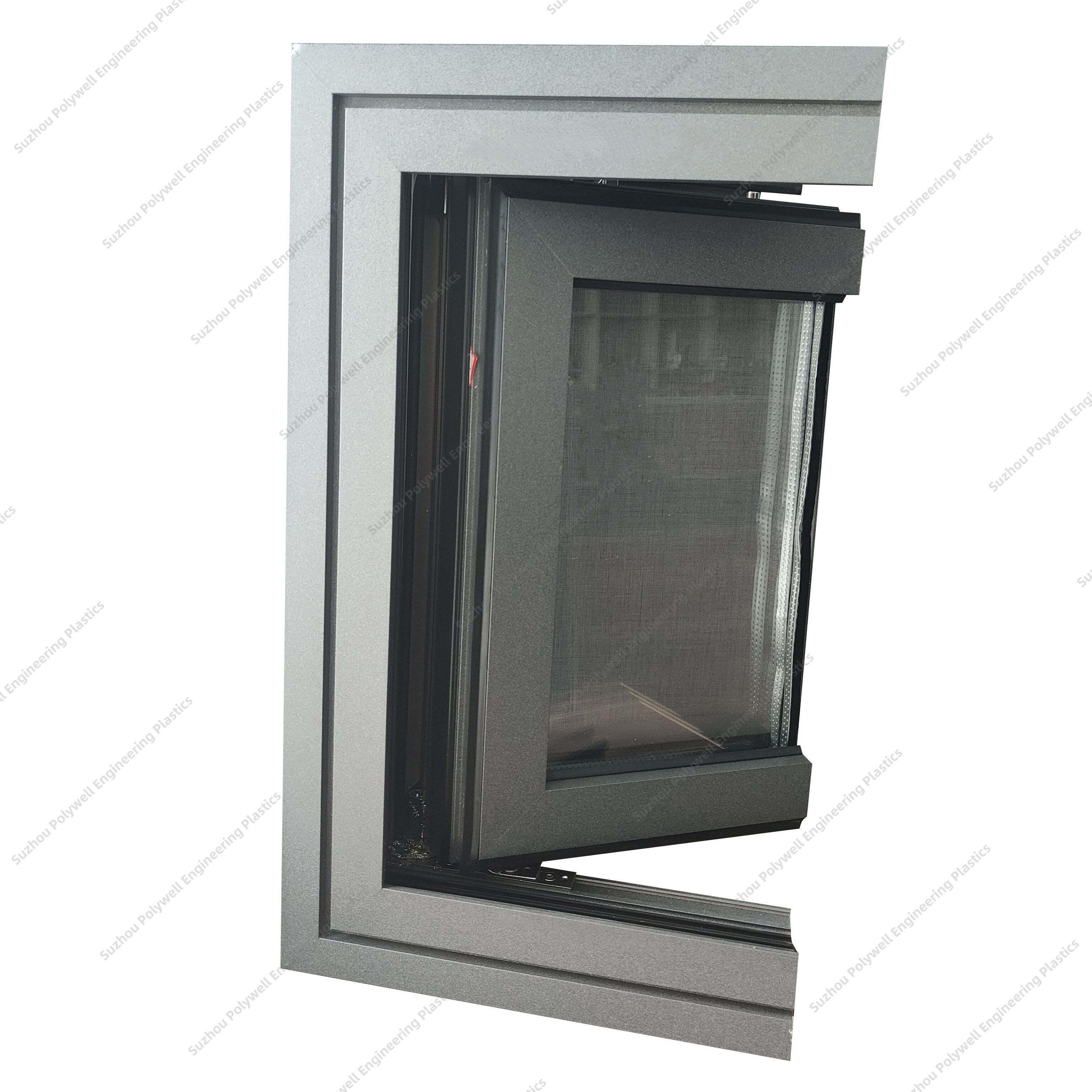 CT Shape Building Material Decoration Aid 14.8-25.3mm Extruding Polyamide PA66 Formed Thermal Barrier Tape