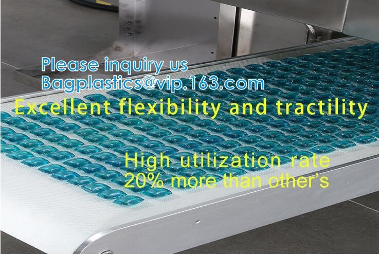 PVA Laundry Film Bags Clothes Washing Powder Capsules Marble Peel Off Film Water Soluble Seed Tape