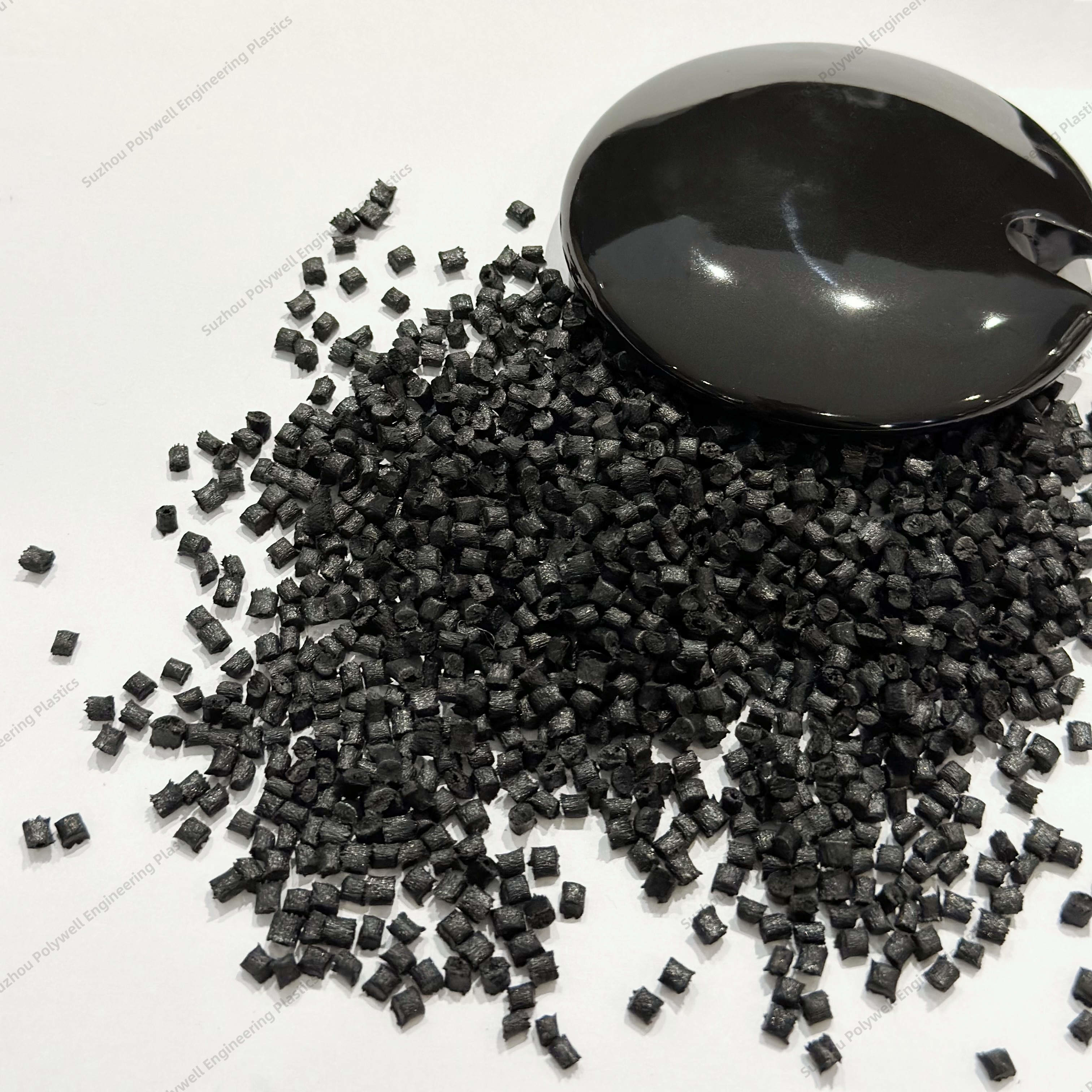 Black Polyamide Nylon 66 Granules With Elongation At Break ≥2.6%