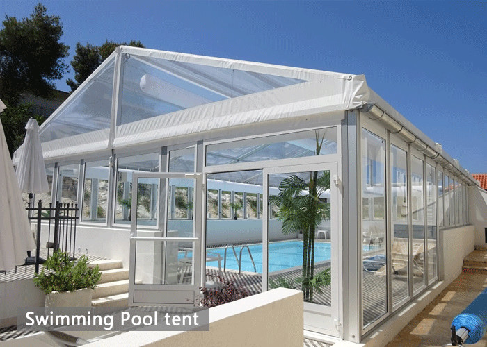 500 People 30m Transparent Marquee Tent For Wedding