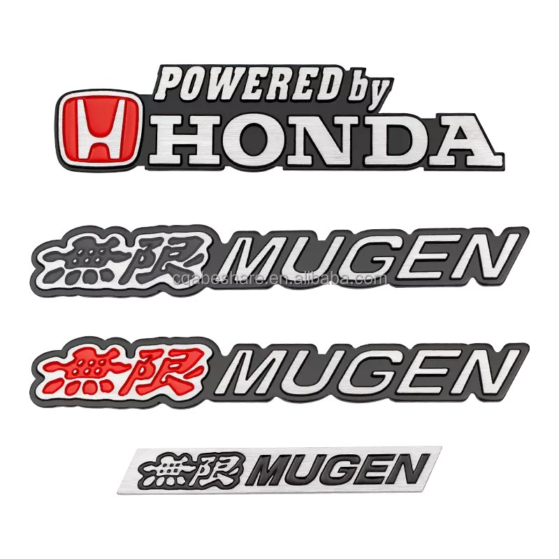 Body Stickers for Honda Mugen Type R Turbo Js racing modulo HKS OEM Standard Size