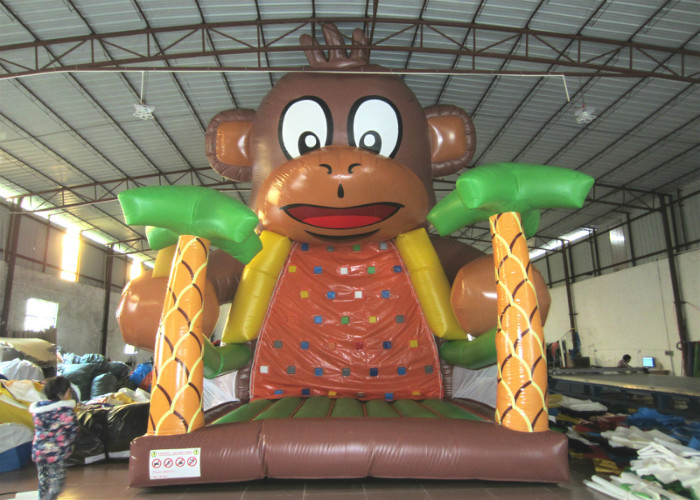 Kids Big Party Inflatable Rock Climbing Wall Mountain Colourful 6 X 6 X 7.5m