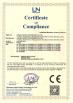 HOLEE LIGHTING TECHNOLOGY CO.,LTD Certifications