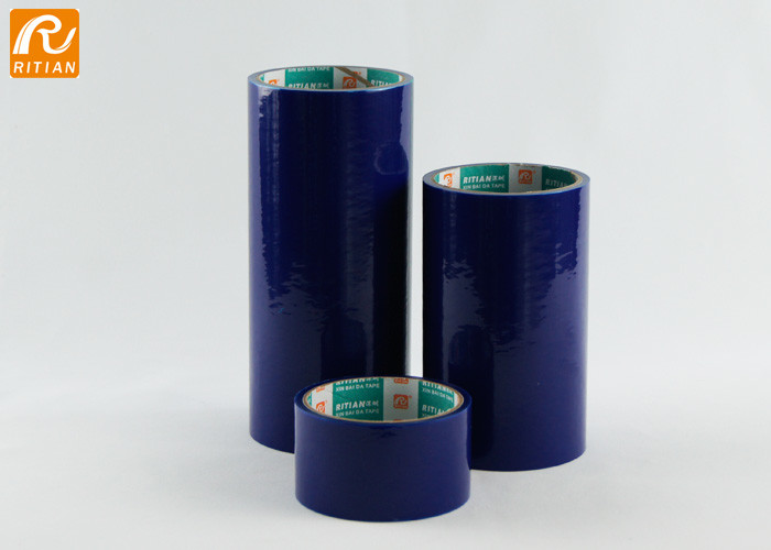 Blue Color Sheet Metal Protective Film 50 Micron Thickness With Polyethylene Material