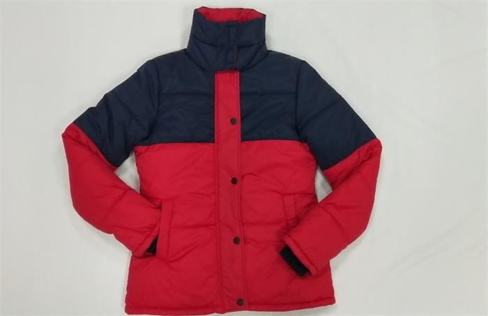 Washed Cotton Padded Jacket Autumn Long Length Lightweight Quilted Jacket Ladies