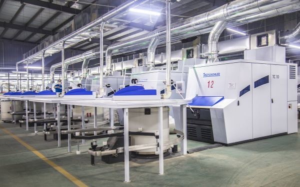 100 % spun Polyester Yarn 20/2/3 30/2/3 with white color Oeko Tex Certificate