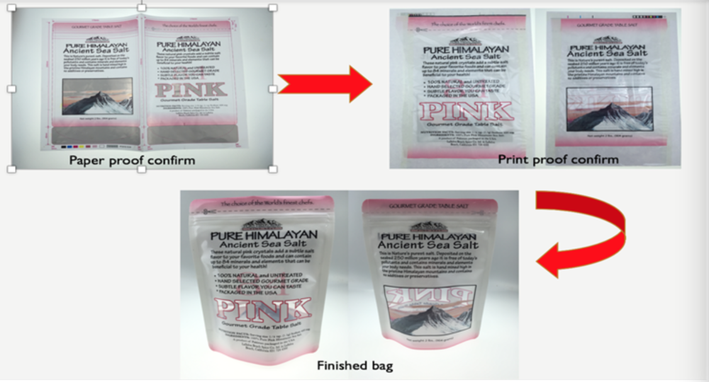 Disposable Food Packaging Pouch Potato Chip Bag Packaging Back Seal