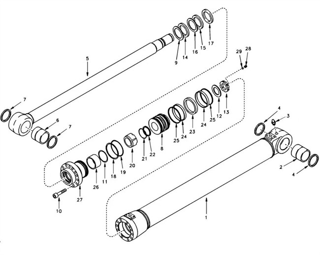 Boom Arm Bucket Seal Kit EC360 SA8148 - 16130 SA8148 - 16140 SA8148 - 16150