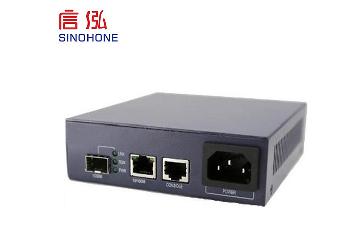 100 M 100base Fx Media Converter , 2 Port Fiber Media Converter High Stability