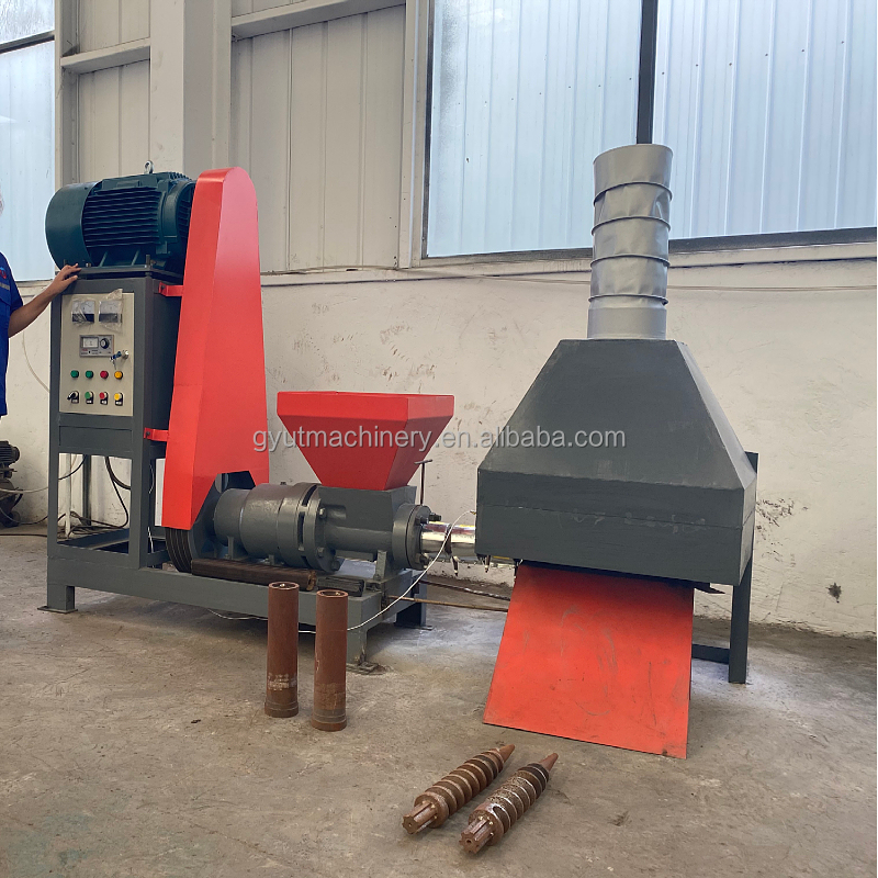 850 KG Biomass Charcoal Briquette Making Machine Production Line for Charcoal Making