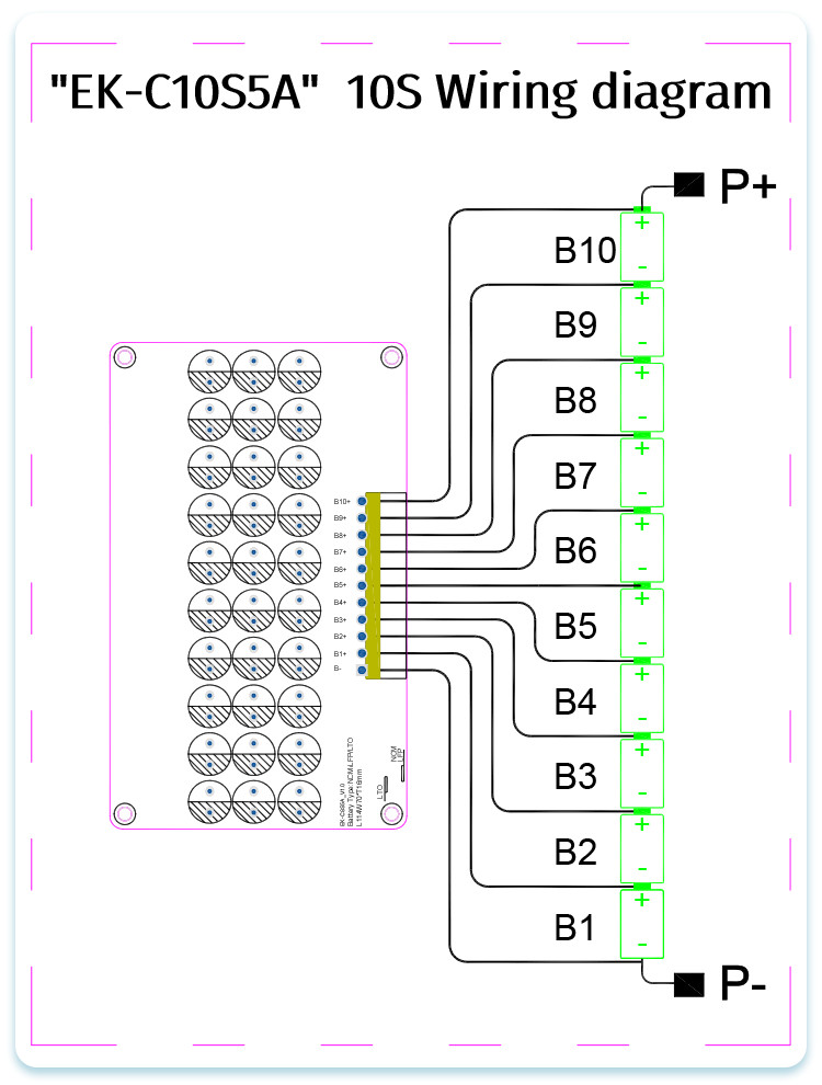 Battery Cells Equalizer 8S 9S 10S 5A Active Balancer Lifepo4/Lithium/Lipo/LTO Battery BMS for Electric bicycle