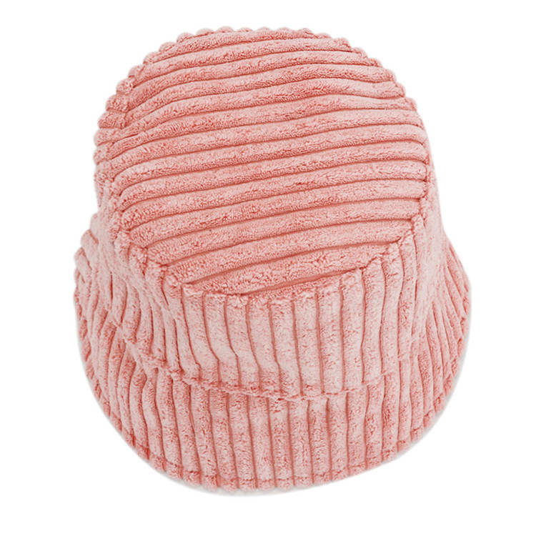 High Auality Corduroy Reversible Bucket Hat Unisex Cotton Twill Canvas Sun Fishing Hat