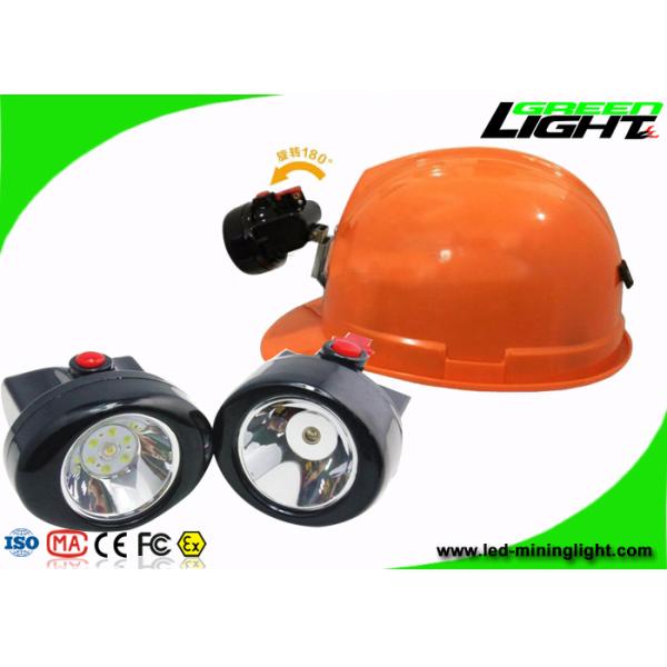 Water - Proof IP67 Hard Hat Light Rechargeable 4000 Lux For Hiking And Mining
