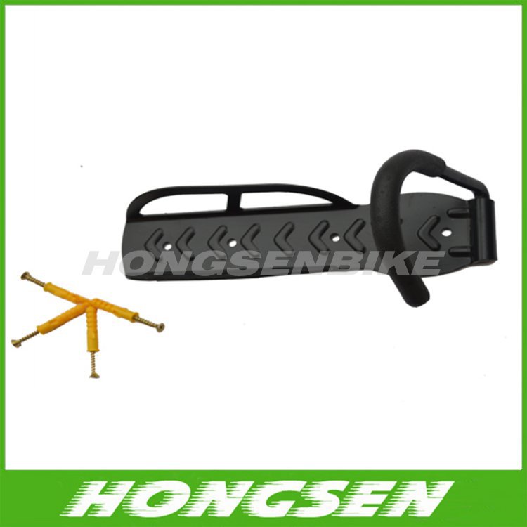 Hook for bicycle parts and wall hooks for bicycle display hanger