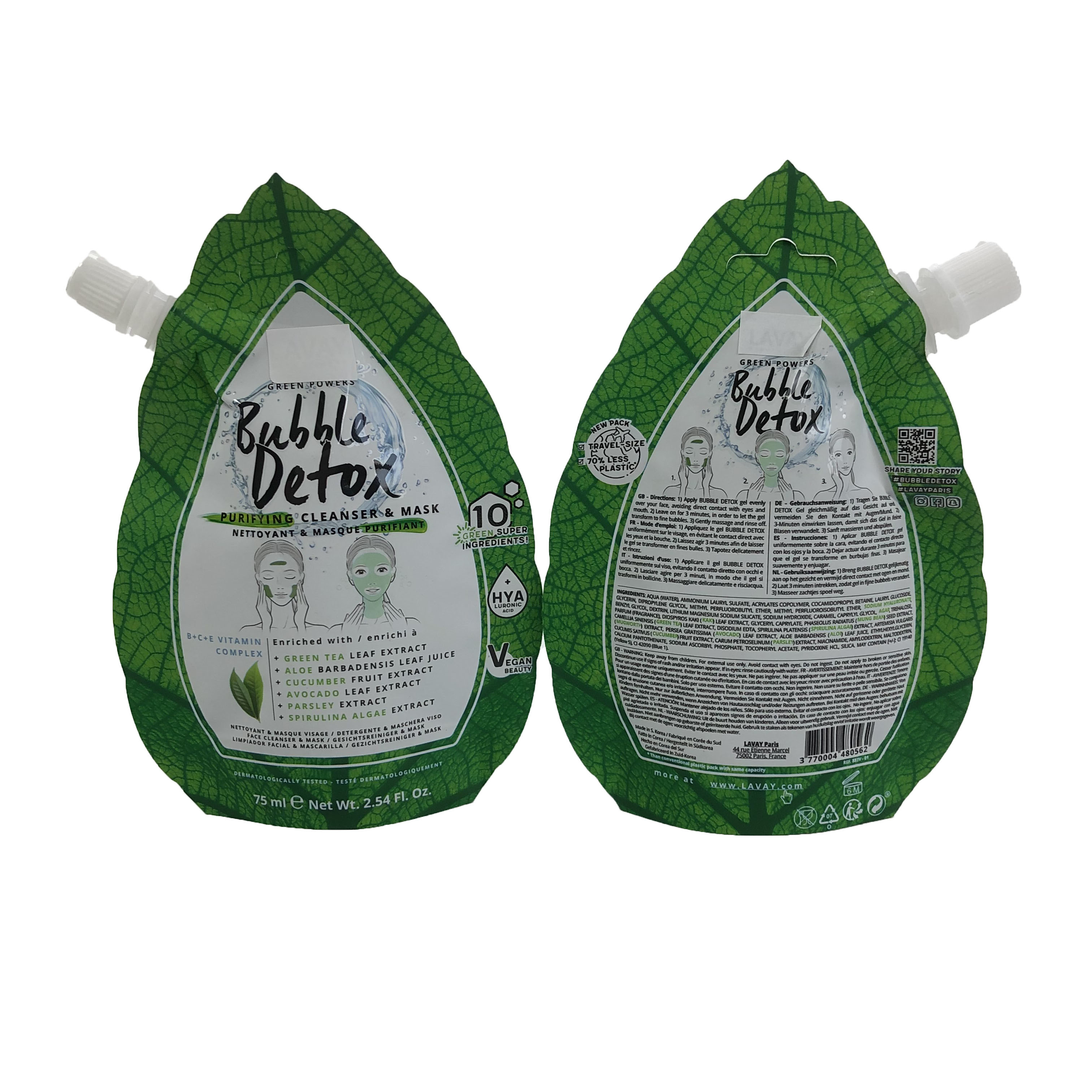 Waterproof Matt Film 50ml Liquid Spout Pouch For Baby Food