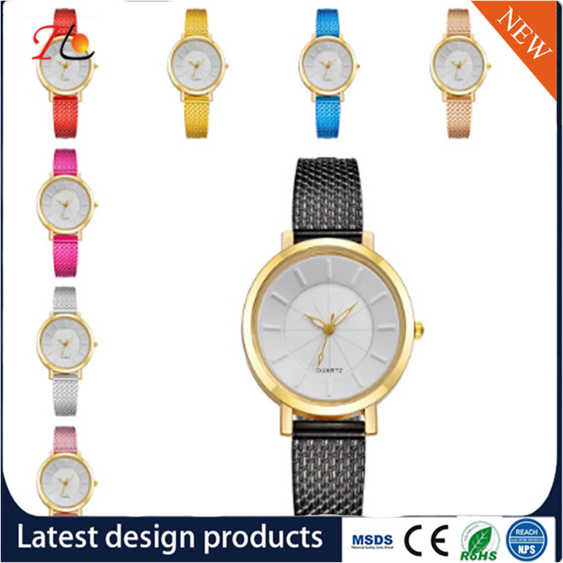 Wholesale Plastic watch band Alloy Round Case Ladies Quartz Watches fashion watch Multicolor watches