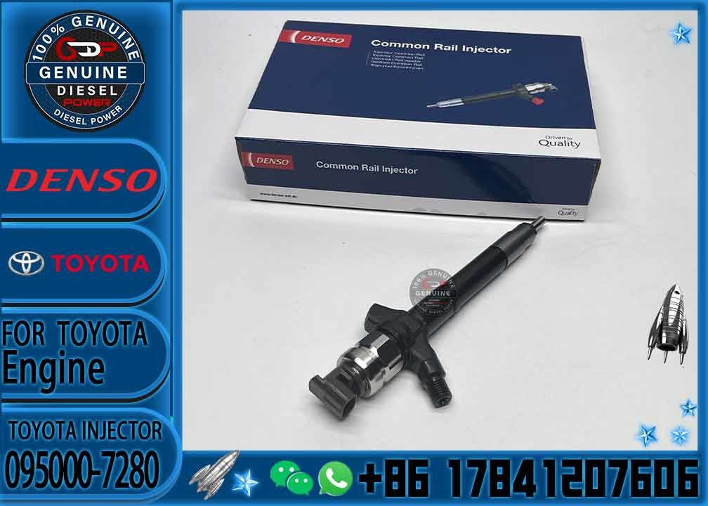Common Rail Injector 0950007280 095000 7280 Diesel Injection Pump 095000-7280 For Toyota