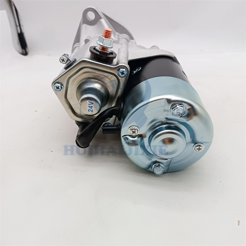 600-863-4110 3863128 Excavator Starter Motor Alternator For PC200-6 R210LC-7 6D102 Engine