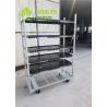 Buy cheap Plastic Shelf Danish Flower Trolley from wholesalers