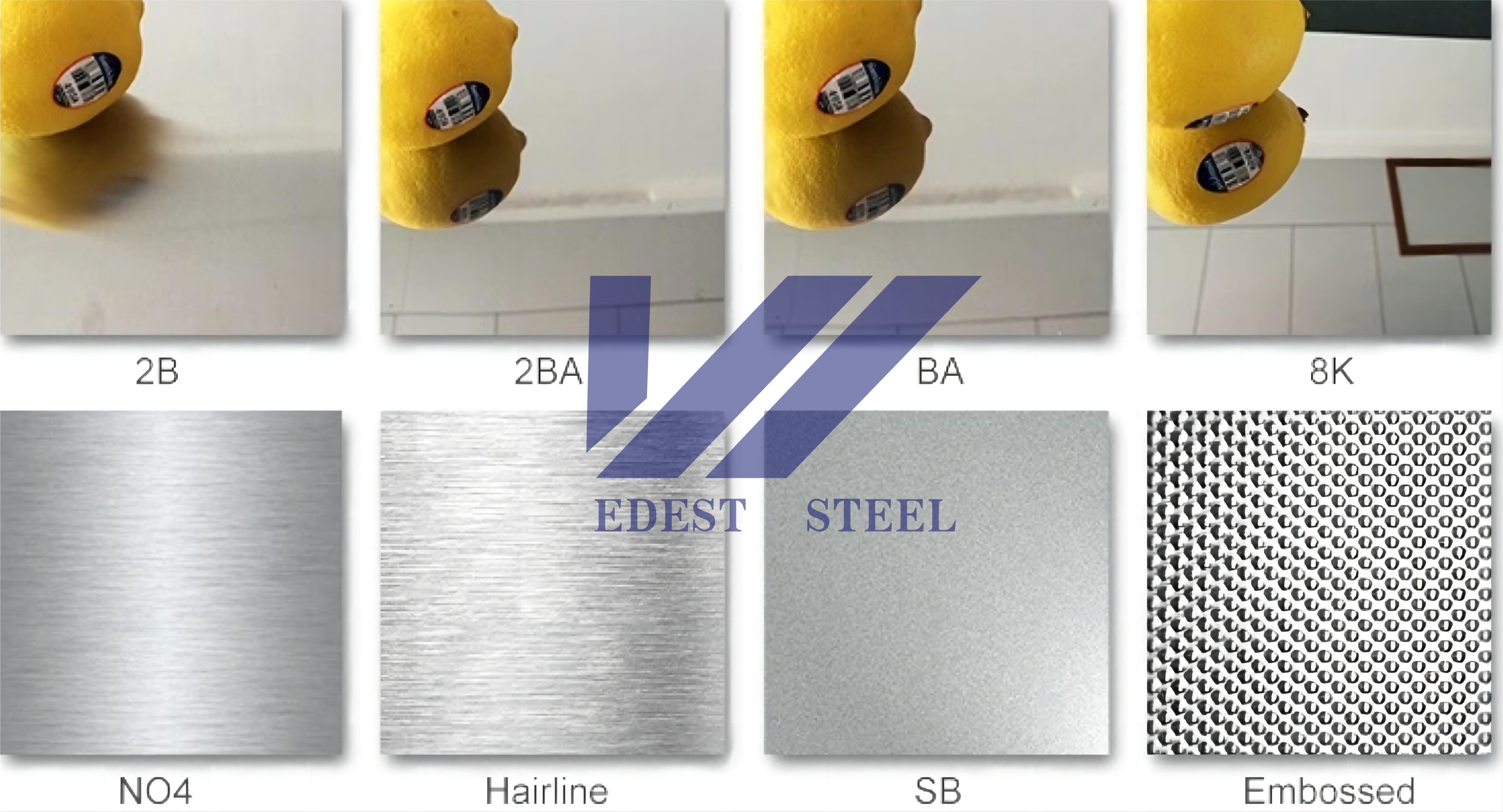 Slit Edge / Mill Edge 316 SS Sheet Flat Stainless Steel Sheet For Decorative Design