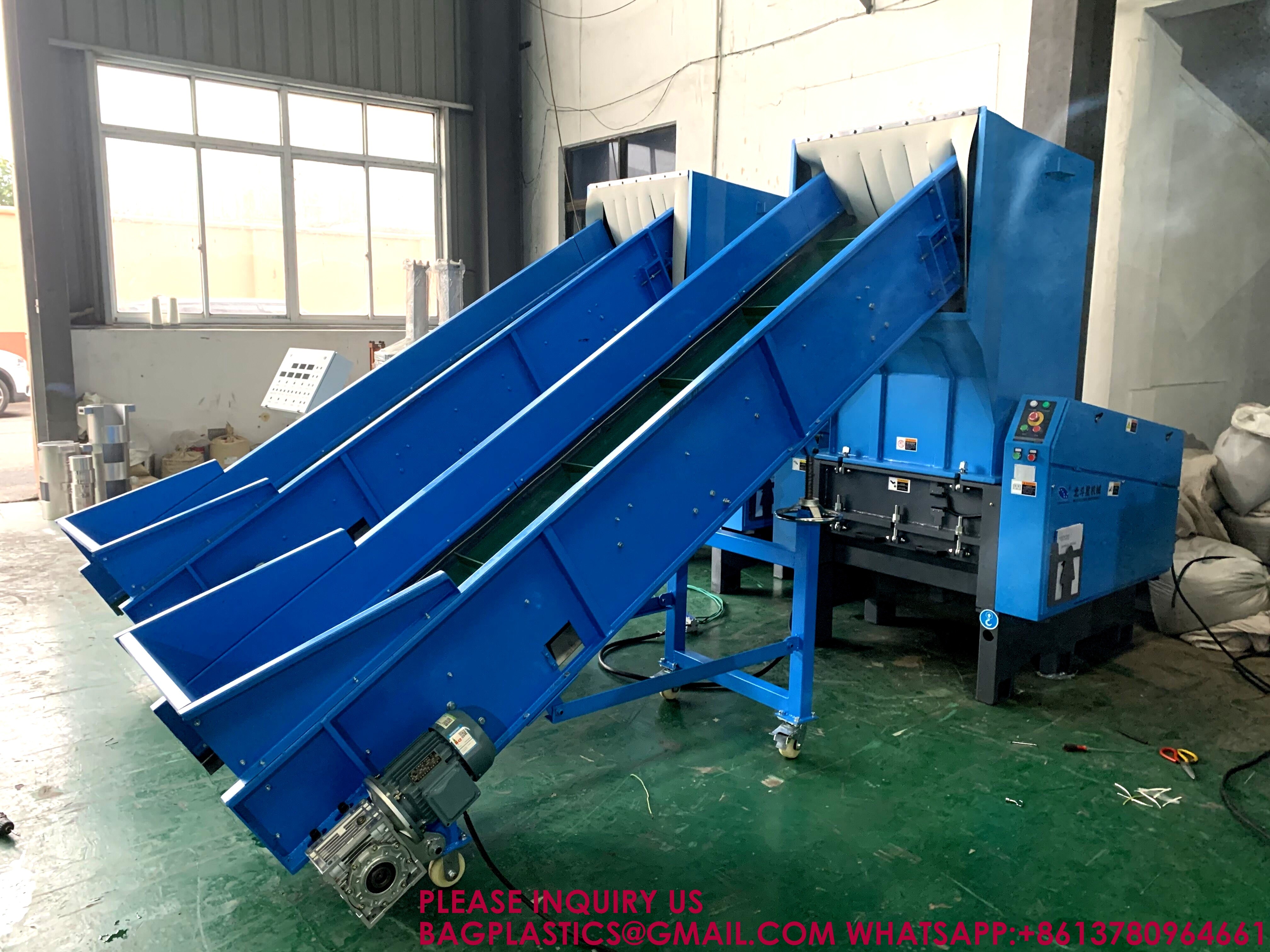 Crushing Machine Plastic Crusher Shredder Grinding Machine, Recycled Plastics, Recyclable