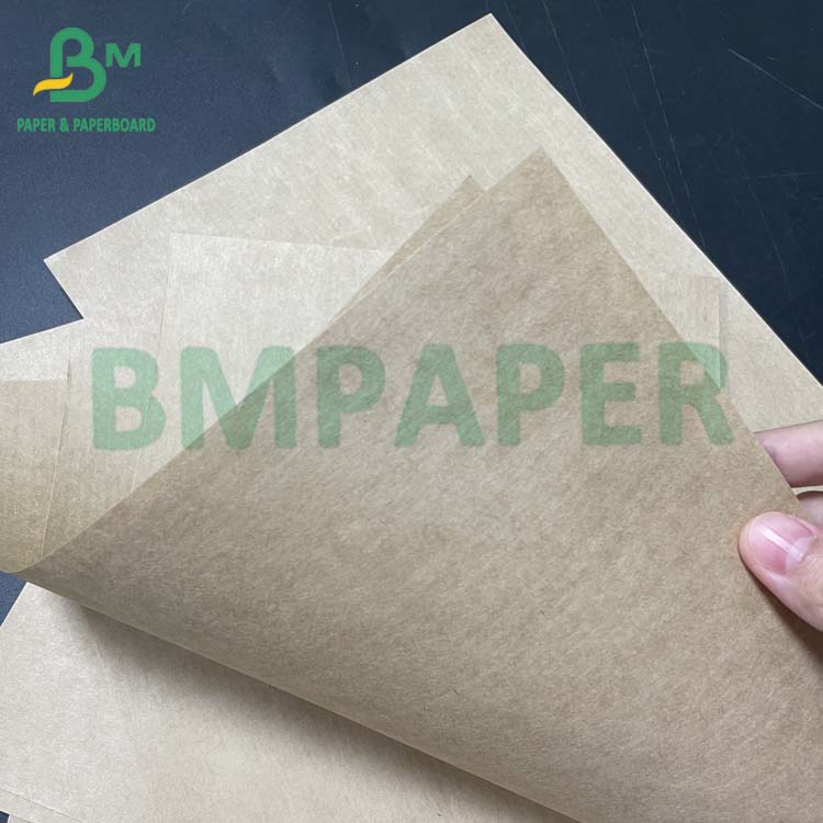 40 lb to 80 lb Wet Strength Kraft Paper Brown Color For Making Flower Sleeves