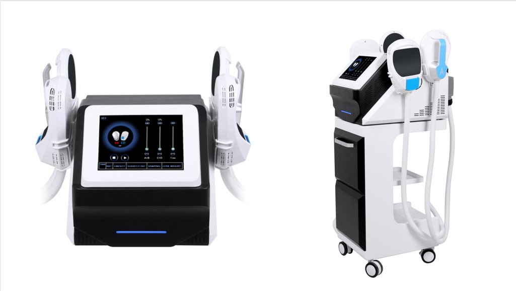 300 - 4000w Tesla EMS Machine Electromagnetic Body Sculpture Slimming Machine 150Hz