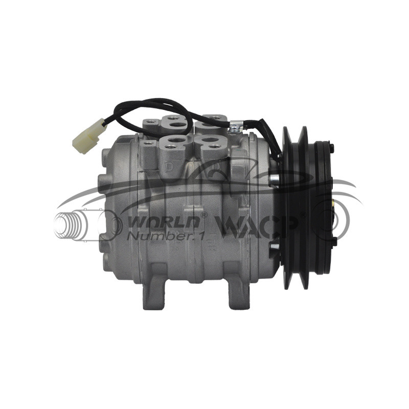 4472007443 Car AC Compressors 10P08E 1A For Kubota 12V WXTK302