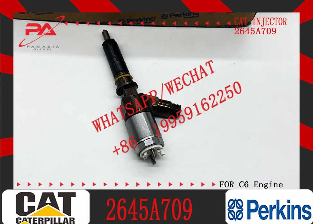 New Diesel Fuel Injectors Nozzles 321-0990 2645A743 10R-7668 2645A705 2645A709 Injector For Caterpillar C6.6 Perkins 110