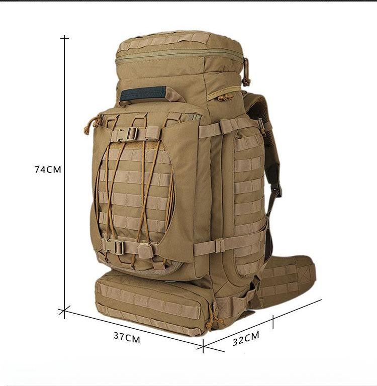 Outdoor Camping Travel Tactical Molle Rucksack Multifunctional 90L