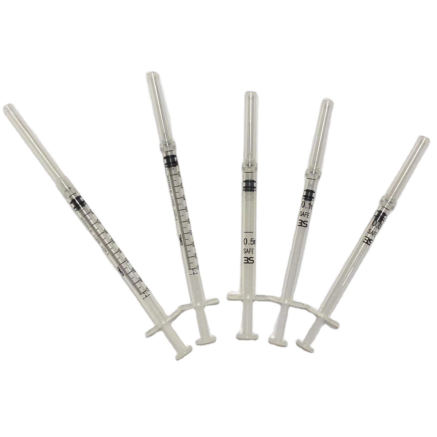 Retractable Safety Medical Disposable Syringe Low Dead Space 0.009ml