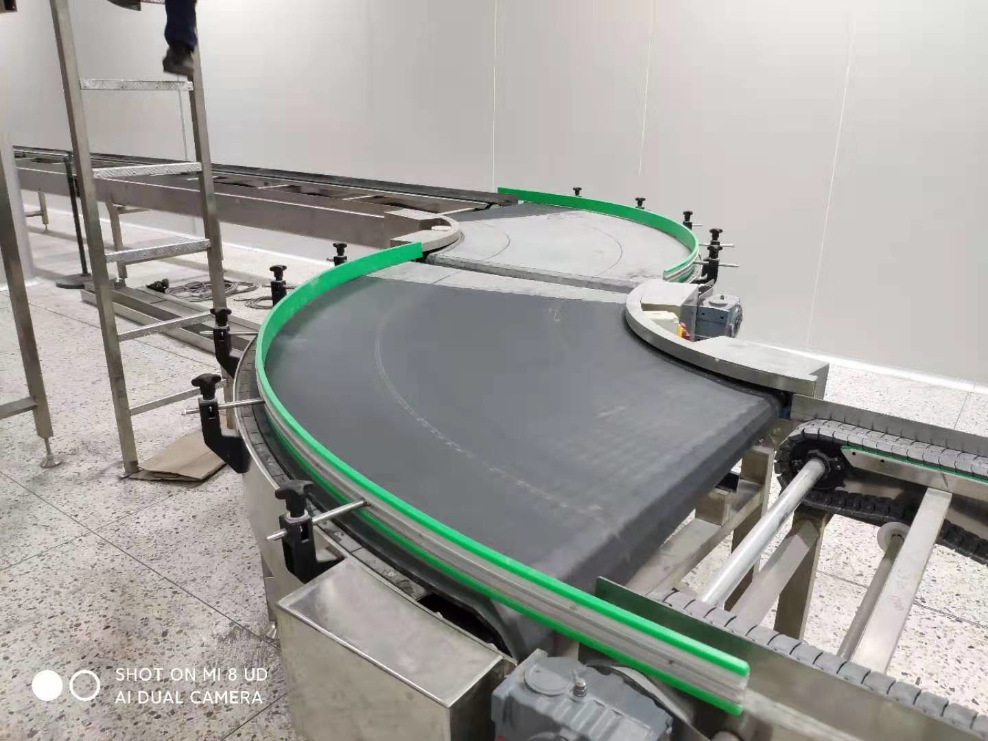 VFD 3 Phase 220V PU Conveyor Belt Cooling System