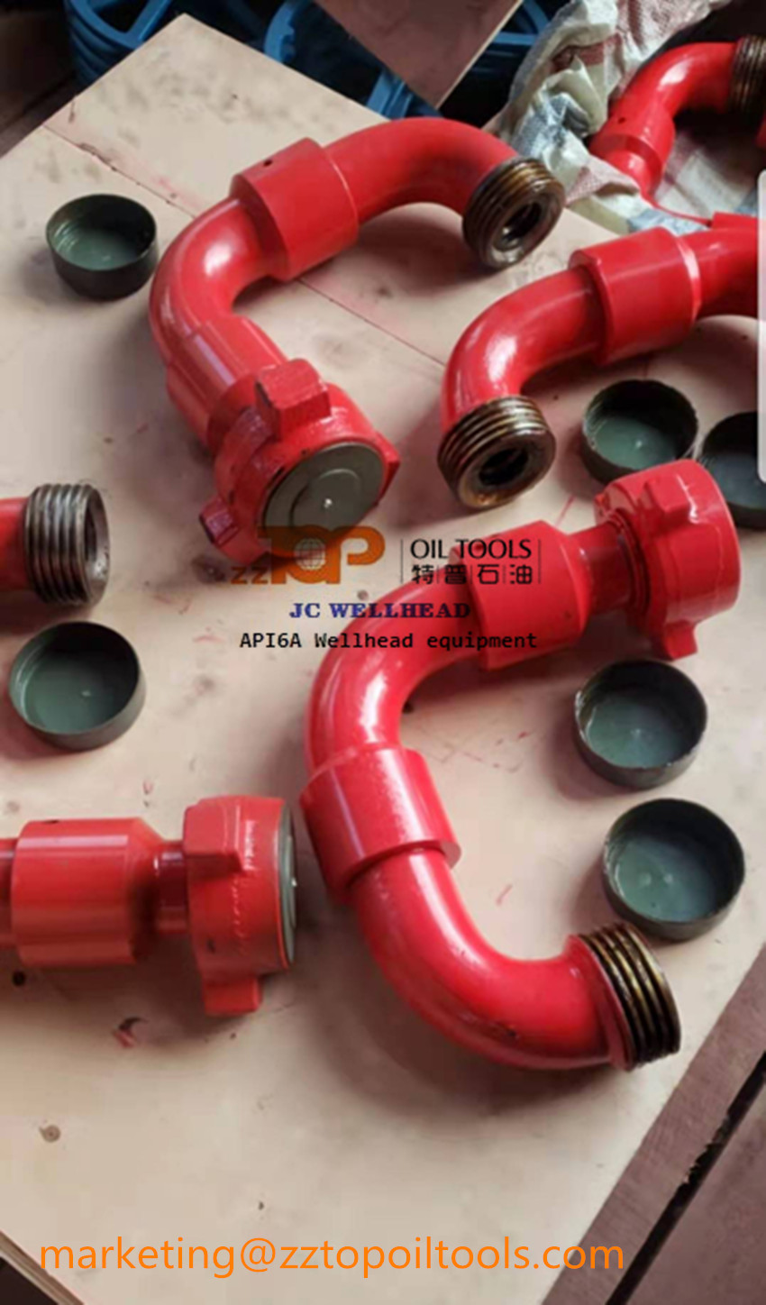 API Wellhead Chiksan High Pressure Swivel Joint With Hammer Union