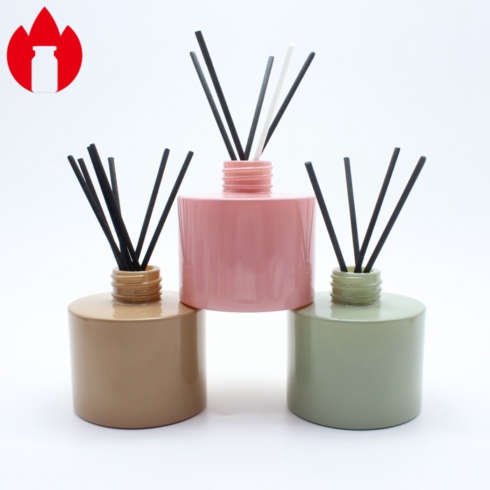 Empty Luxury Reed Diffuser Glass Bottle With Aromatic Stick