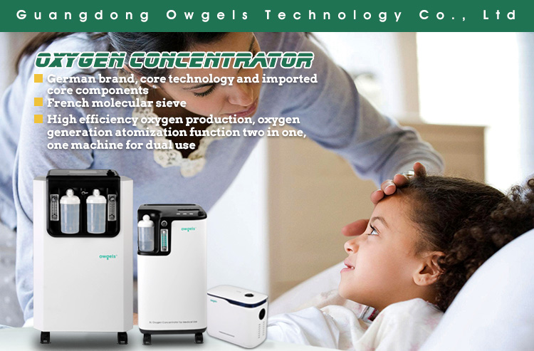 7L 96% Mini Portable Oxygen Generator Home Use OEM Service