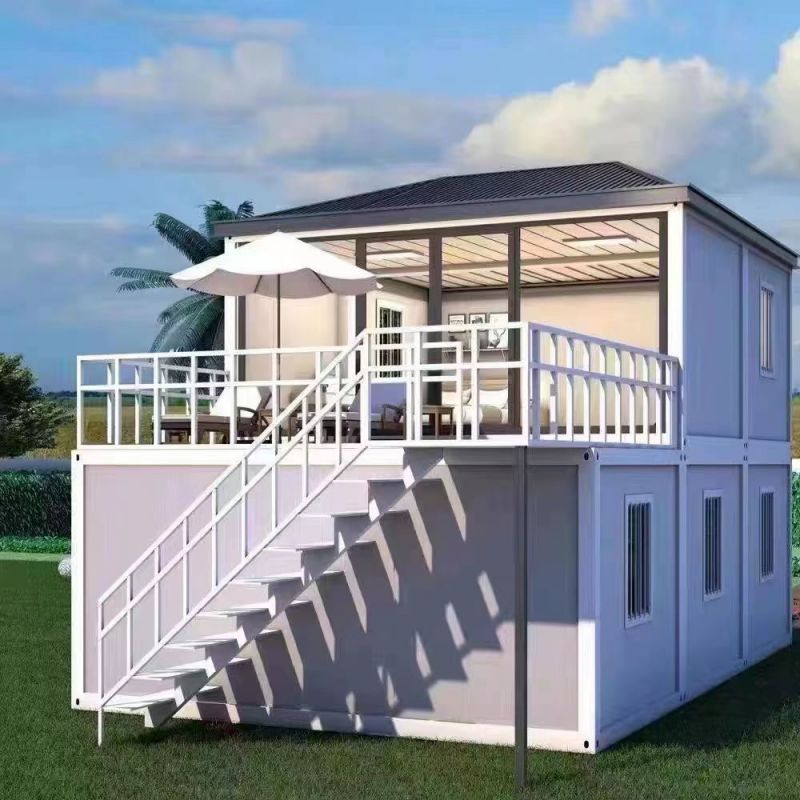Compact Foldable Container House for Hospital Construction Site Direct Wholesal