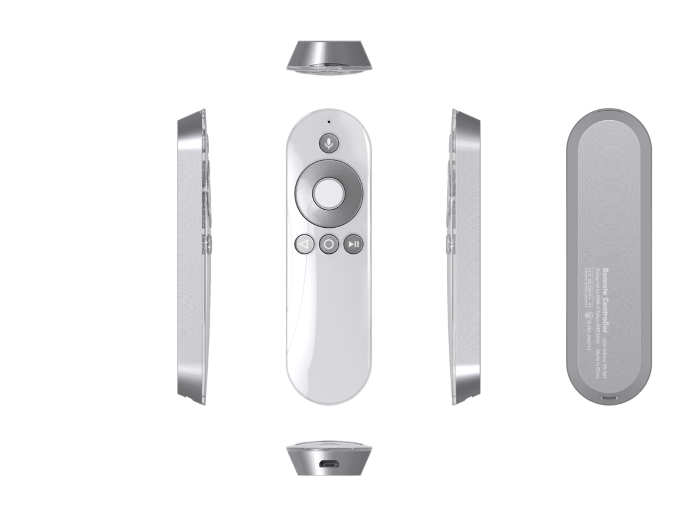 Compact Design Universal Smart Remote , Easy Universal Tv Remote Automatic Frequency Hopping