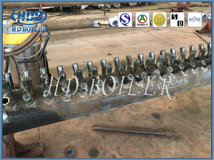 CFB Boiler Manifold Headers Pressure Parts For Utility Boiler , ASME Certification
