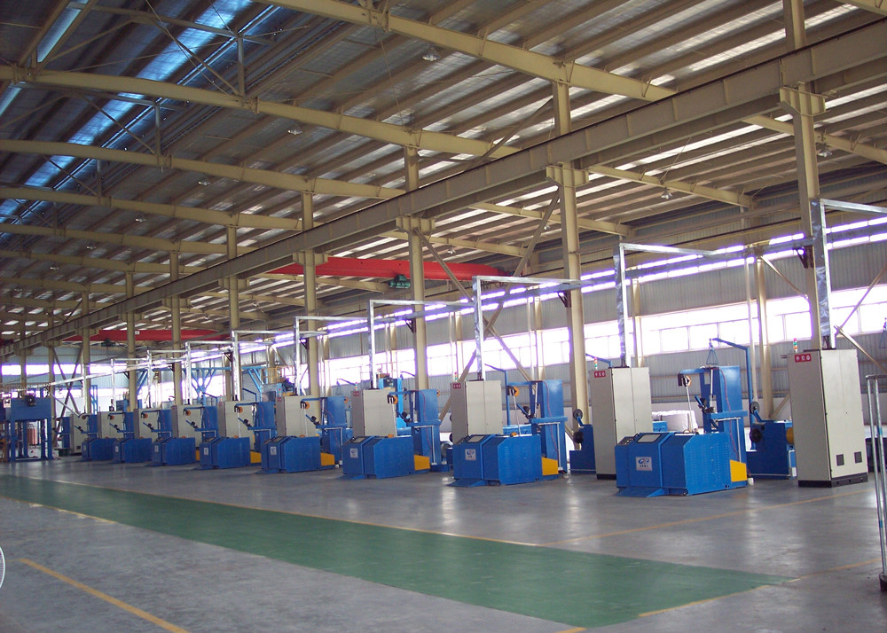 24 Pass Copper Wire Drawing Machine From 1.2mm To 0.2mm