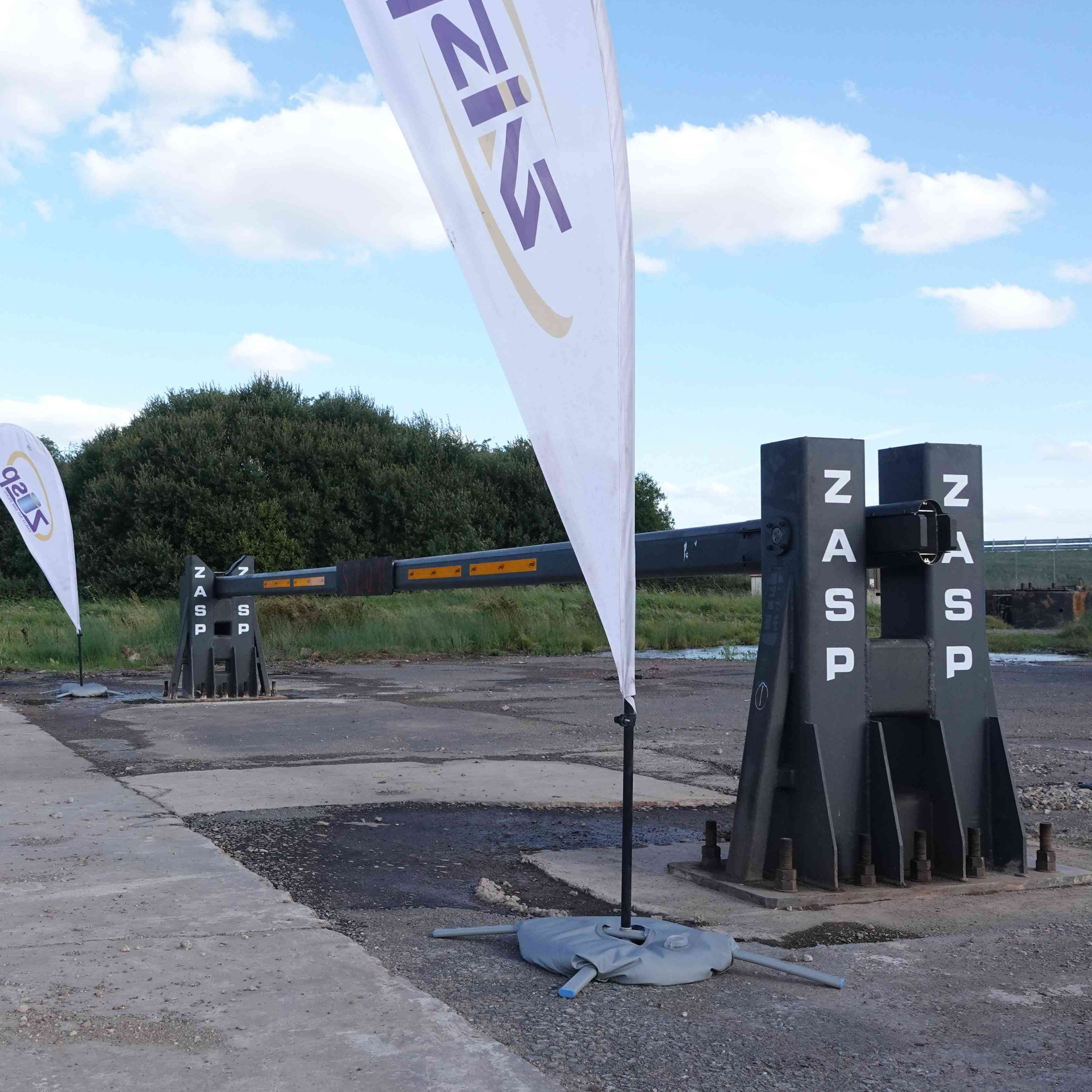 1000mm Height Hydraulic Road Blocker High Stability In 300mm Depth