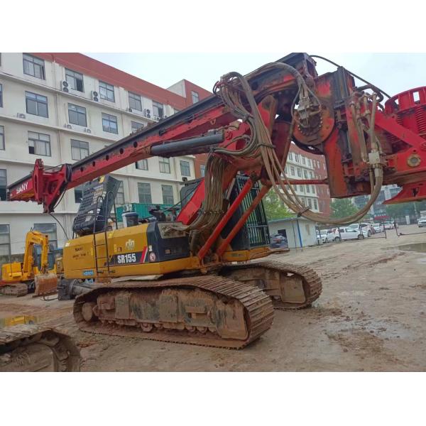 Used Piling Machine Shacman SR155 Rotary Drilling Rig 2020 Second hand In Stock
