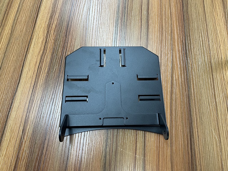 Copper SS Sheet Metal Fabrication Custom Black Powder Coated Rack Drummy Cover Mounting Bracket