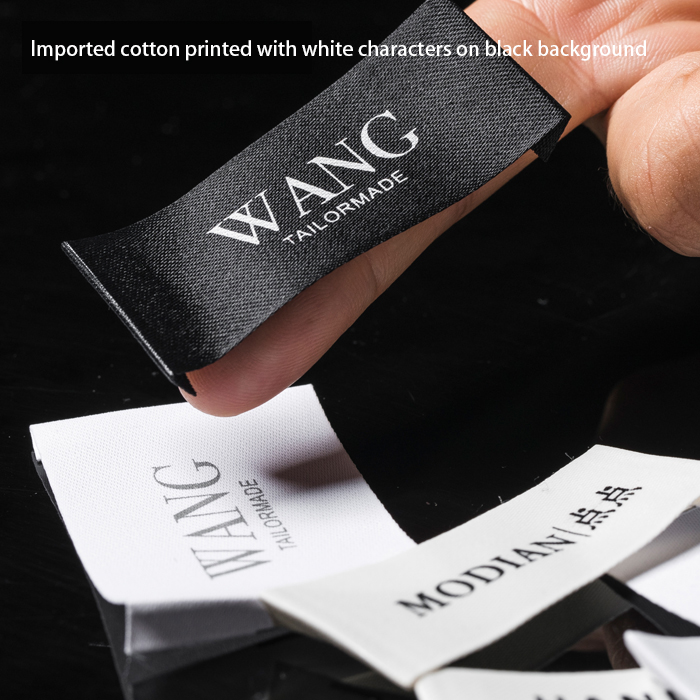Clothing Garment Seal String Hang Tag Custom Design label clothing personalized Customized Technics Logo Style clothing label