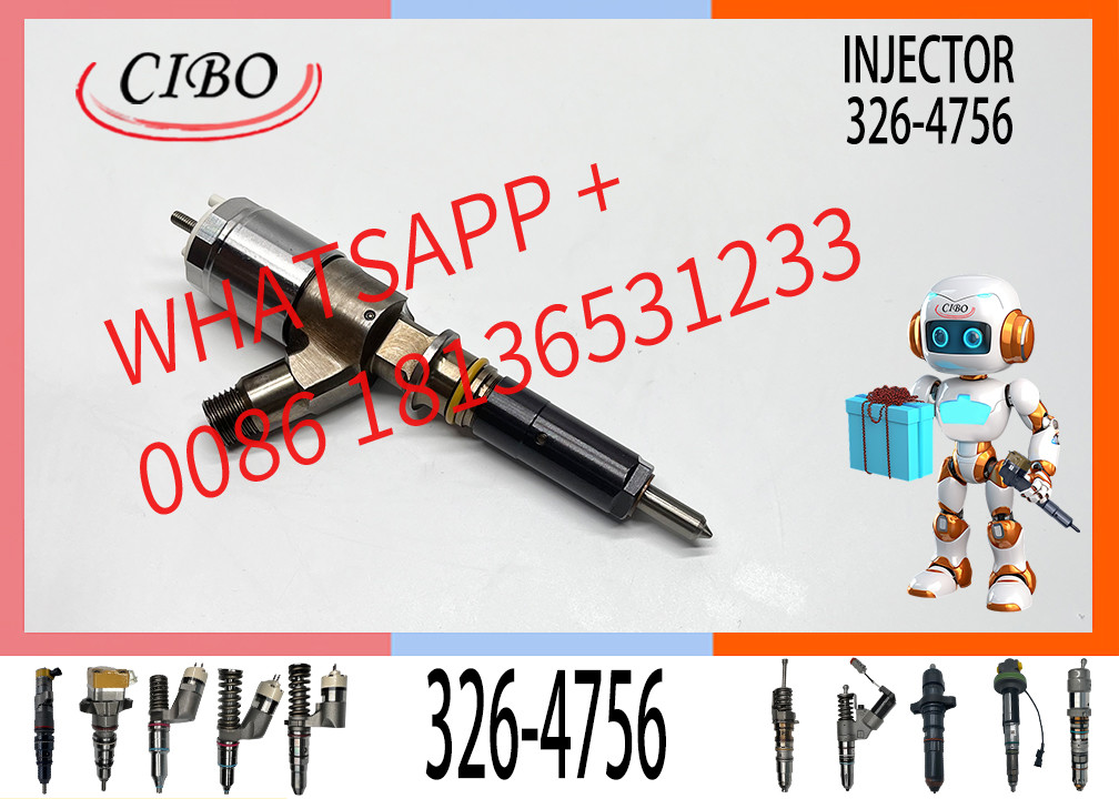 Common Rail Injector 326-0677 326-4756 10R-7675 10R-7575 326-4700 for 320D 312D 313D321D 323D C6.4 Engin