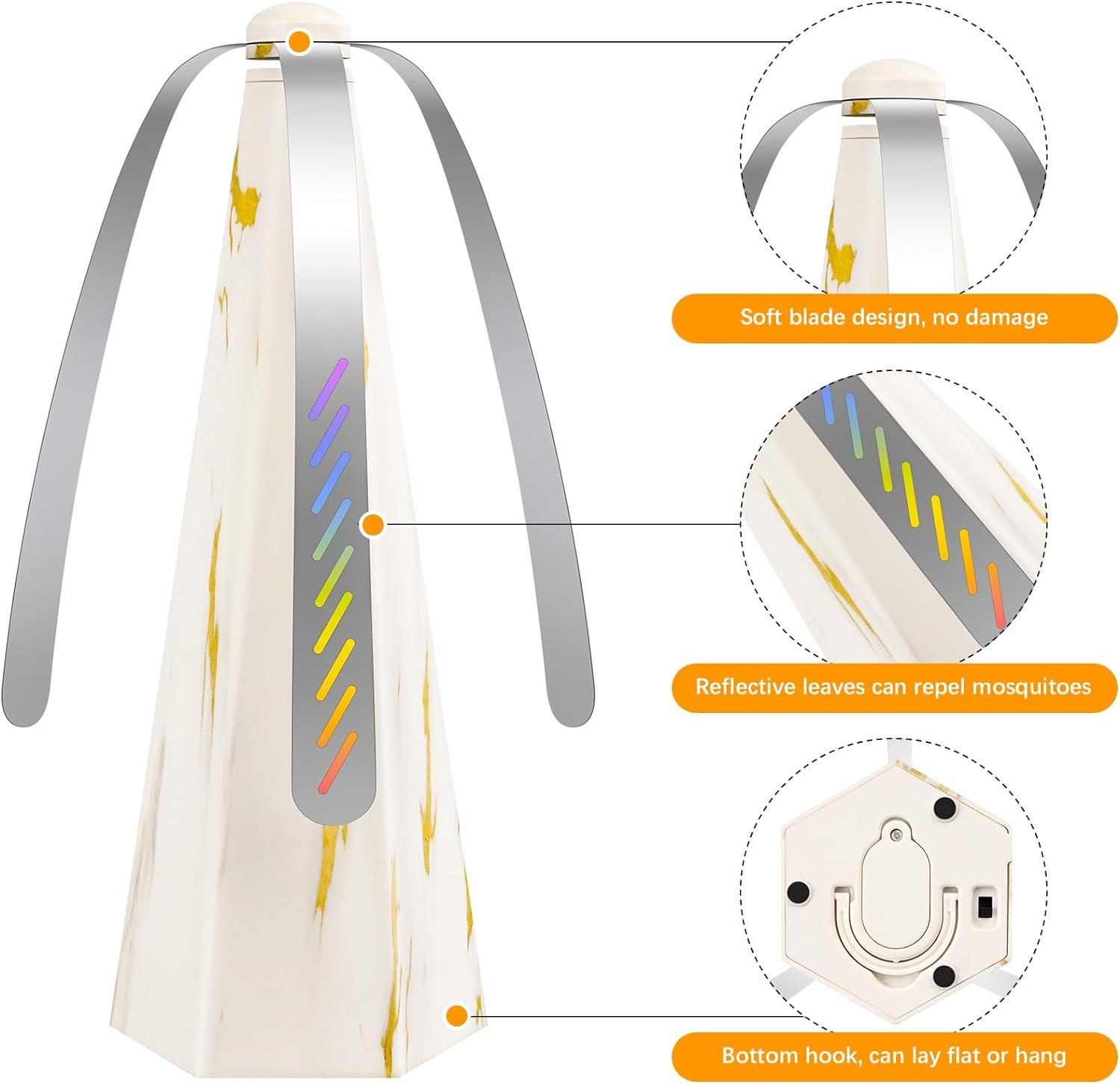 JZ Household Electric Fly Repellent Fan Eco-Friendly and Safe Solution for Indoor Pest Control