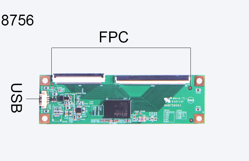 WEIDA Projected Capacitive Touch Screen Controller For Capacitive Touch Panel