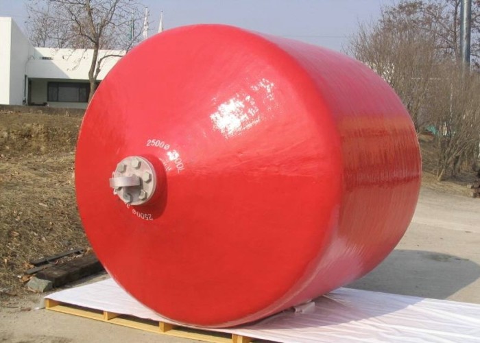 Red Color Solid Floating Dock Fender with Polyurethane Foam Filled